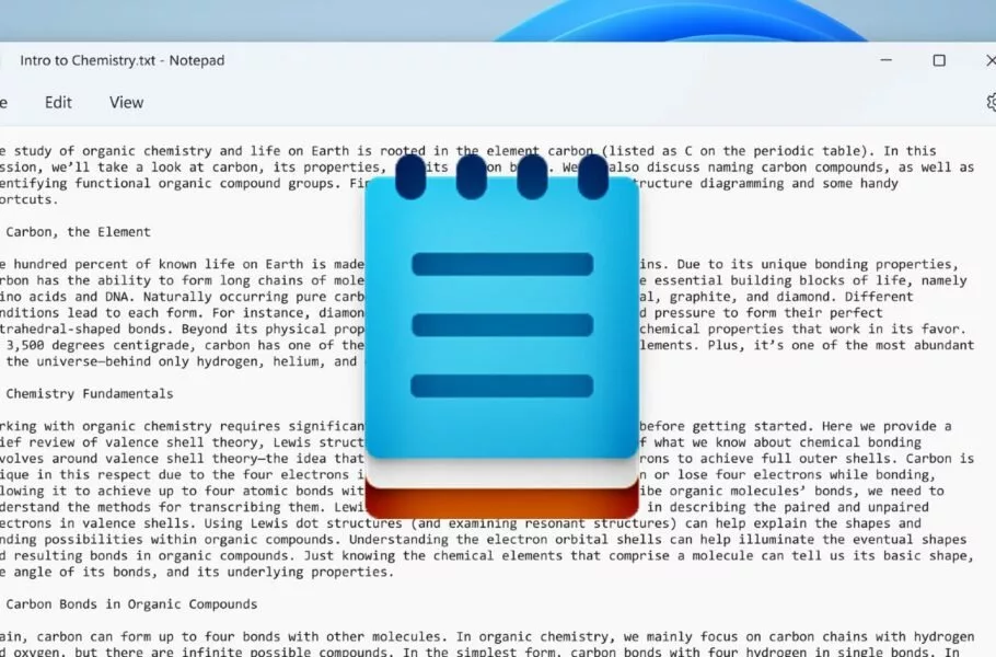 مایکروسافت قابلیت جدیدی در Notepad با هوش مصنوعی معرفی کرد