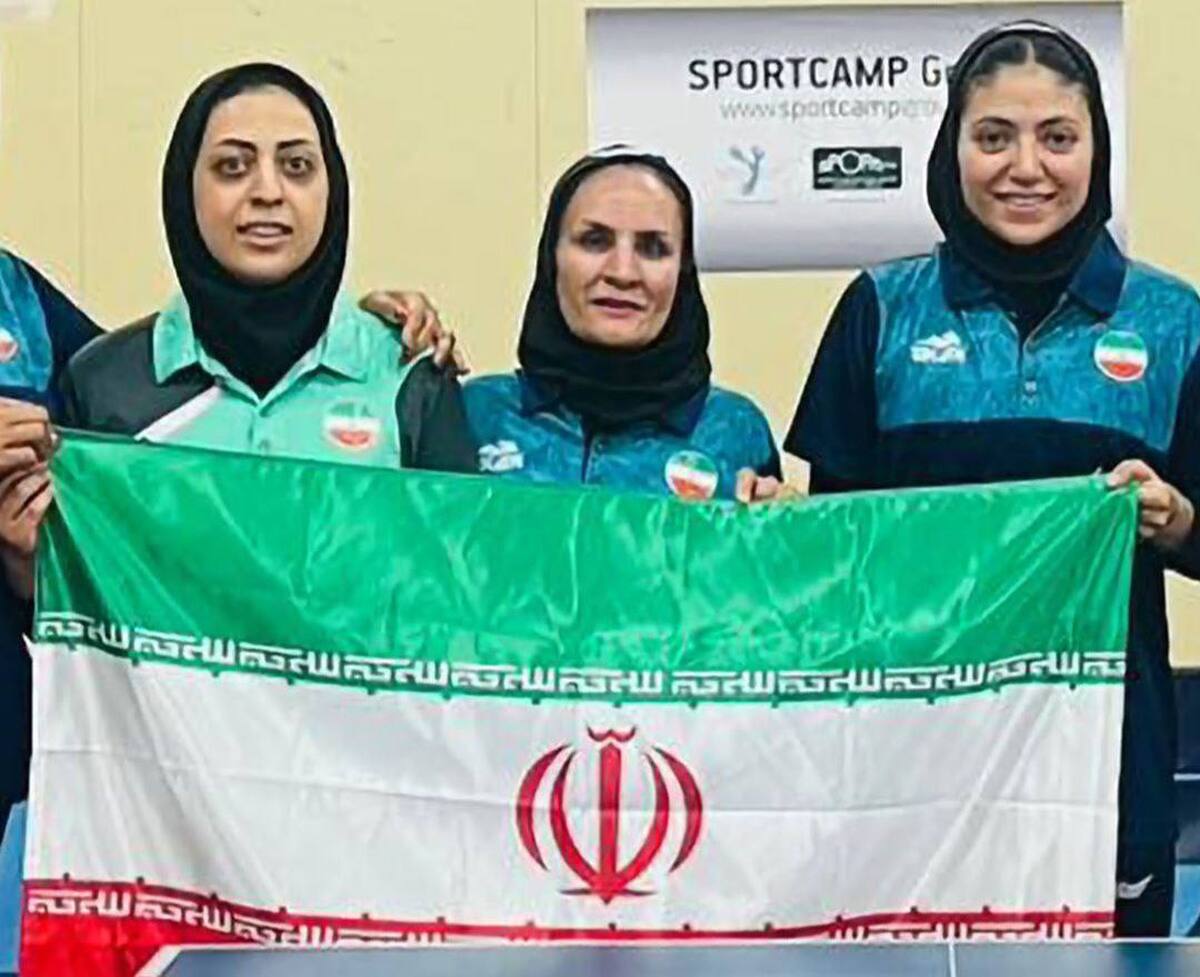 تیم تنیس روی میز بانوان ایران قهرمان بازی‌های جهانی ۲۰۲۵ شد
