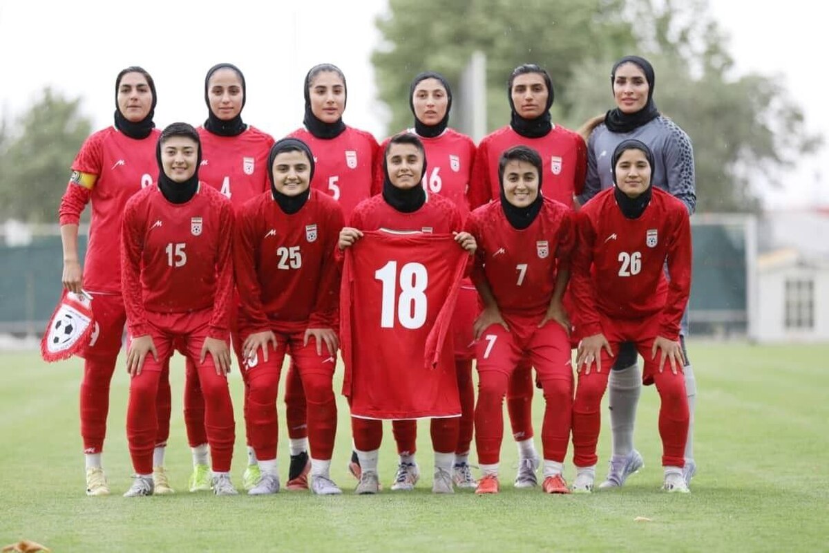 دومین دیدار دوستانه تیم ملی فوتبال بانوان ایران برابر عراق