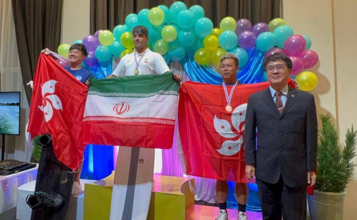 سروش سبحانی، مدال طلای ویک بورد آسیا را کسب کرد