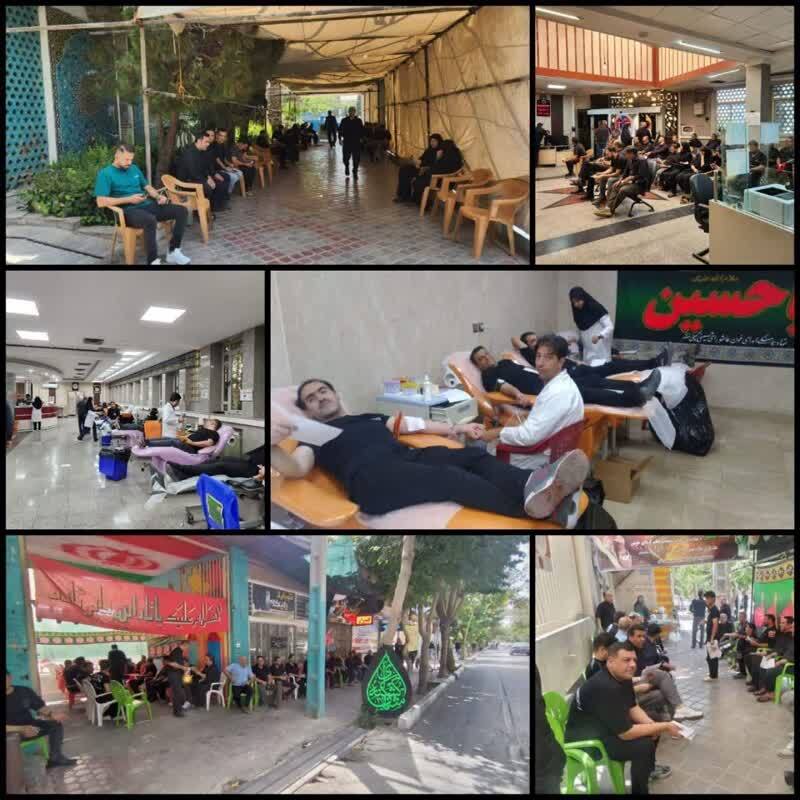پویش اهدای خون مهر حسینی در اصفهان