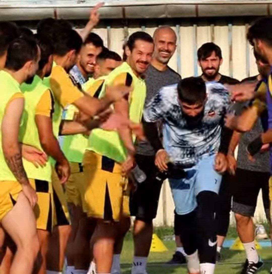 محمدرضا خالدآبادی در تونل استقبال شمس‌آذر