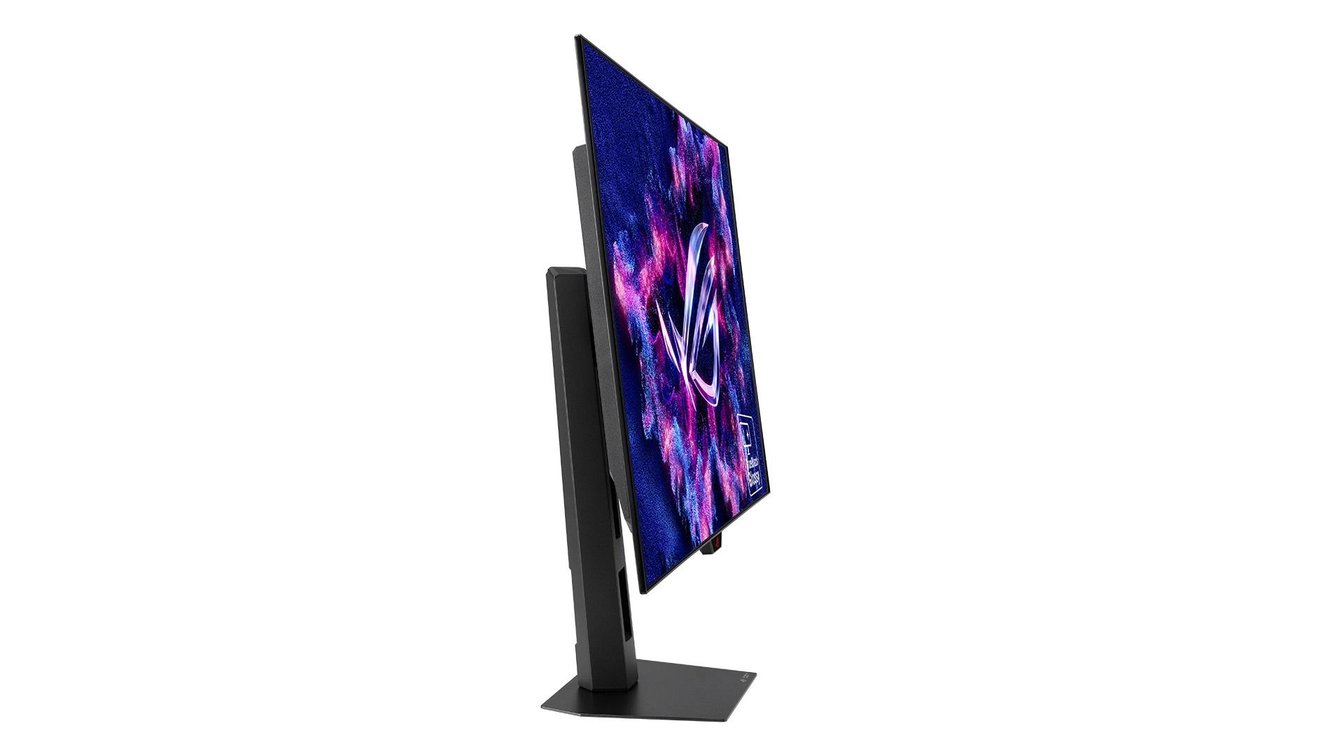 نمای جانبی مانیتور گیمینگ ایسوس OLED