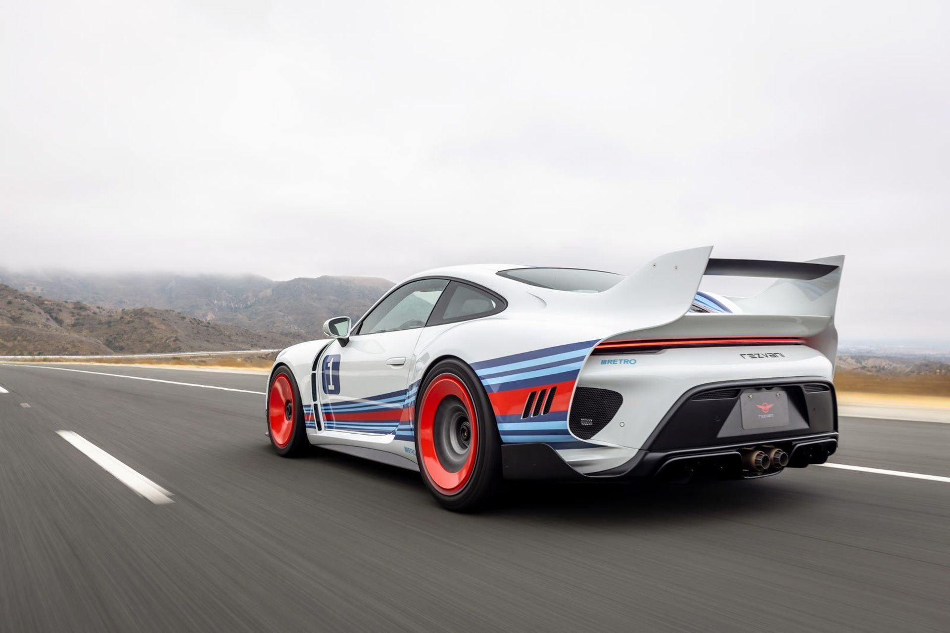 Rezvani RR1 rear three quarter