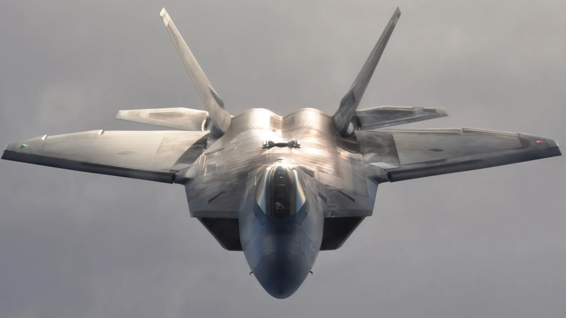 F-22 Raptor in flight