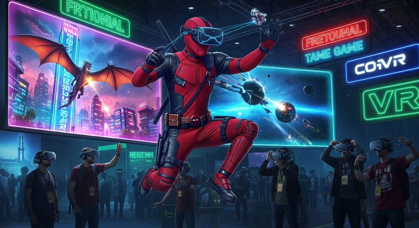 حضور پررنگ Marvel’s Deadpool VR در گیمزکام ۲۰۲۵ با تریلر جدید و جزئیات عرضه