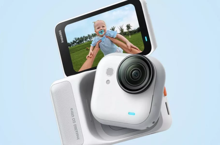 رونمایی Insta360 از دوربین اکشن Go Ultra با طراحی مربعی و قابلیت‌های پیشرفته