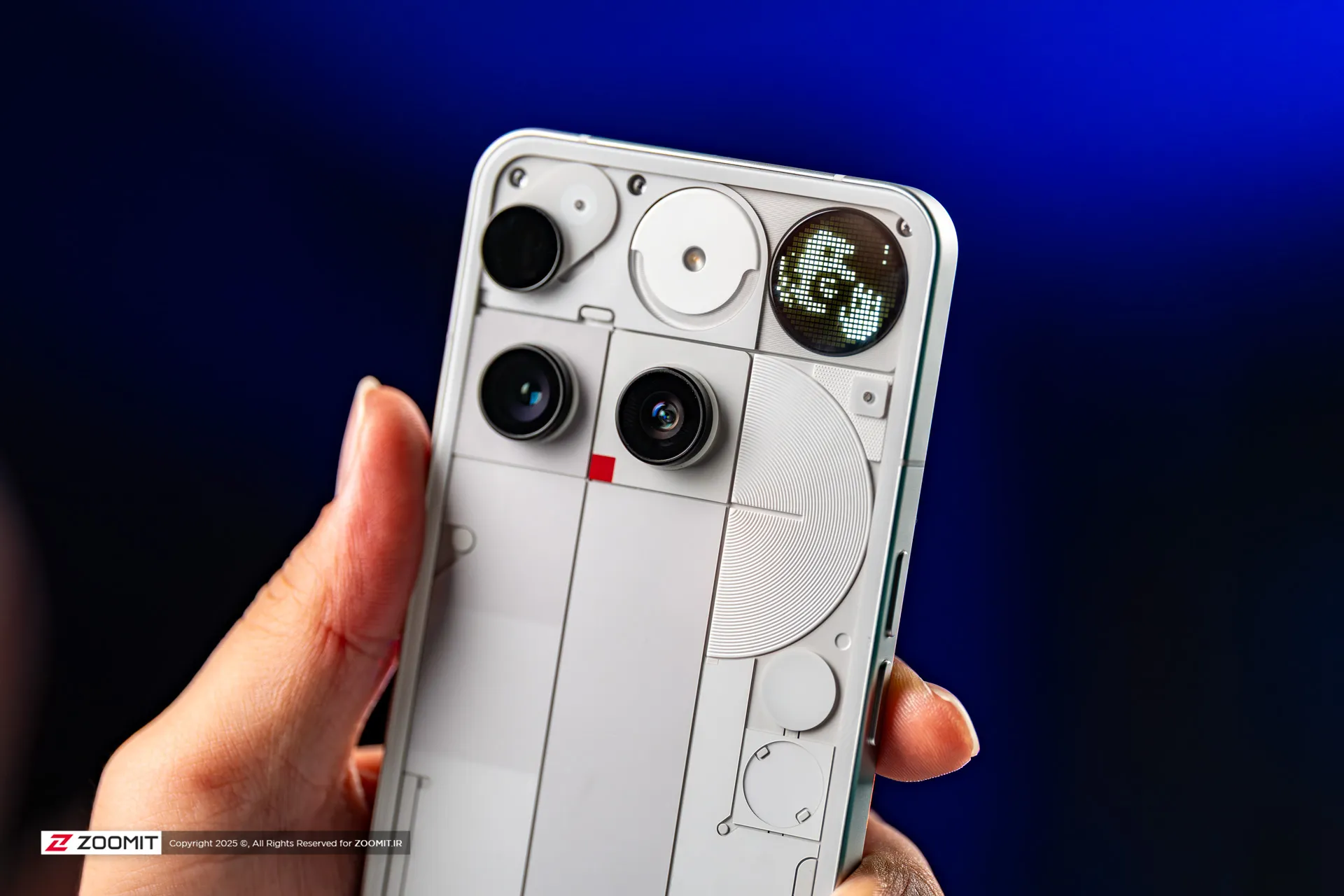 Glyph Matrix Selfie