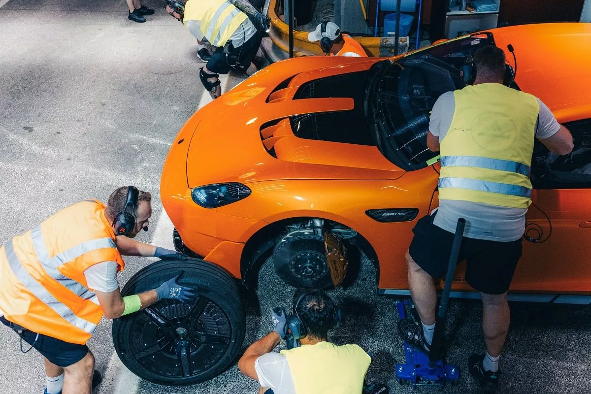 کابین مرسدس AMG GT XX