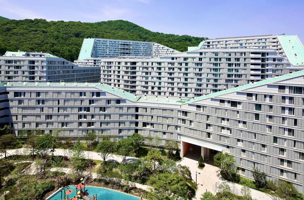 نمایی از مسکن اجاره‌ای در کره‌جنوبی