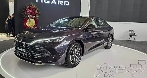 رونمایی تیگارد موتور از BYD Qin L مدل 2025 در اتوشو مشهد