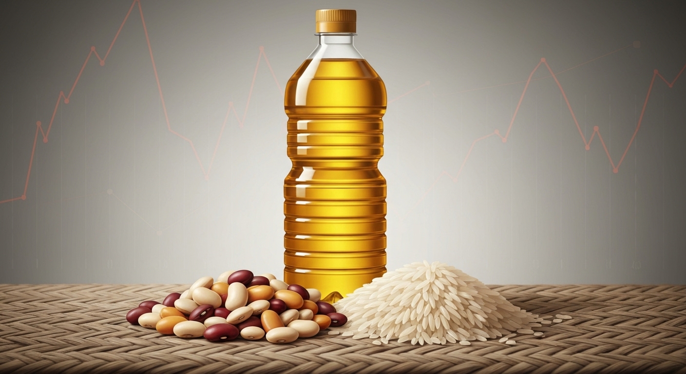 نوسان قیمت کالاهای اساسی: چالش روغن، حبوبات و برنج در بازار ایران