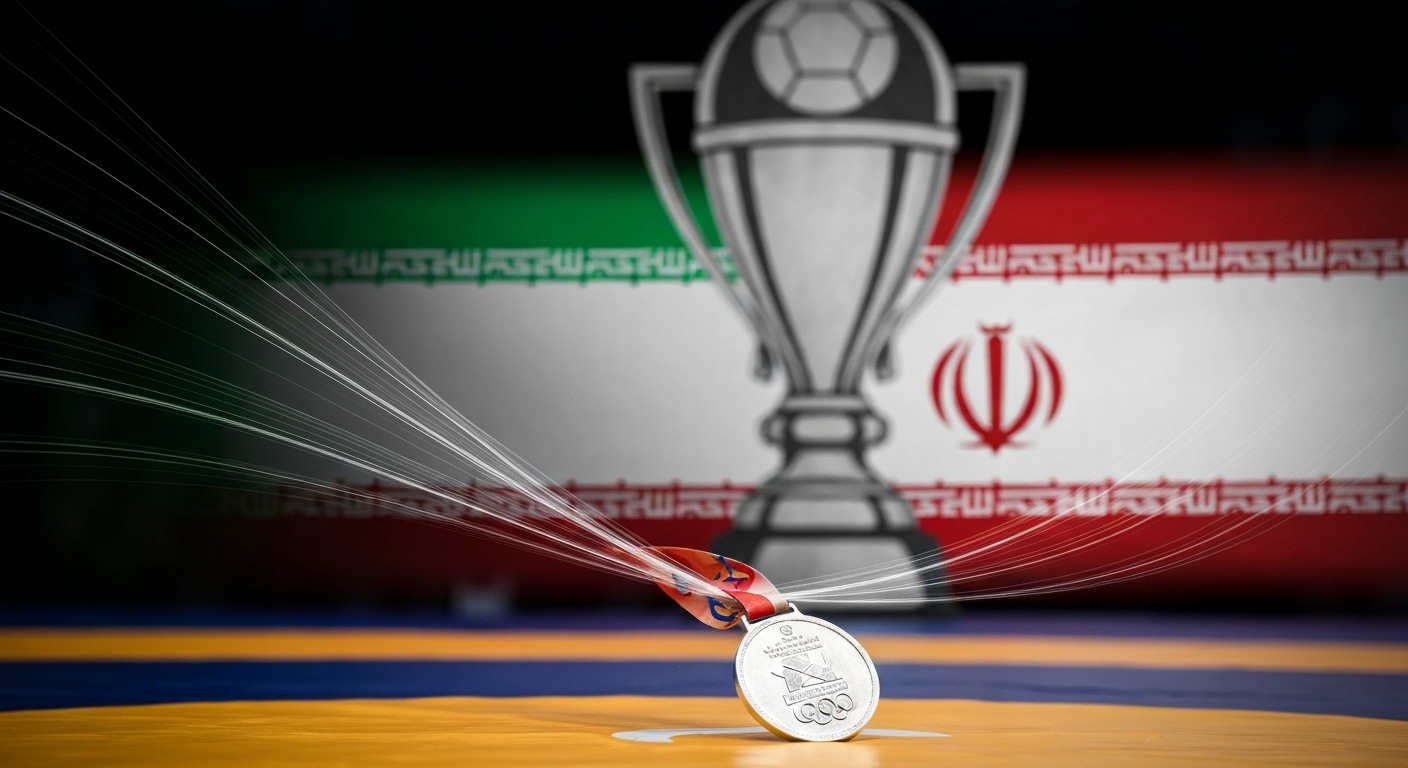 علیرضا مهمدی نقره گرفت؛ ایران قهرمان کشتی فرنگی جهان شد