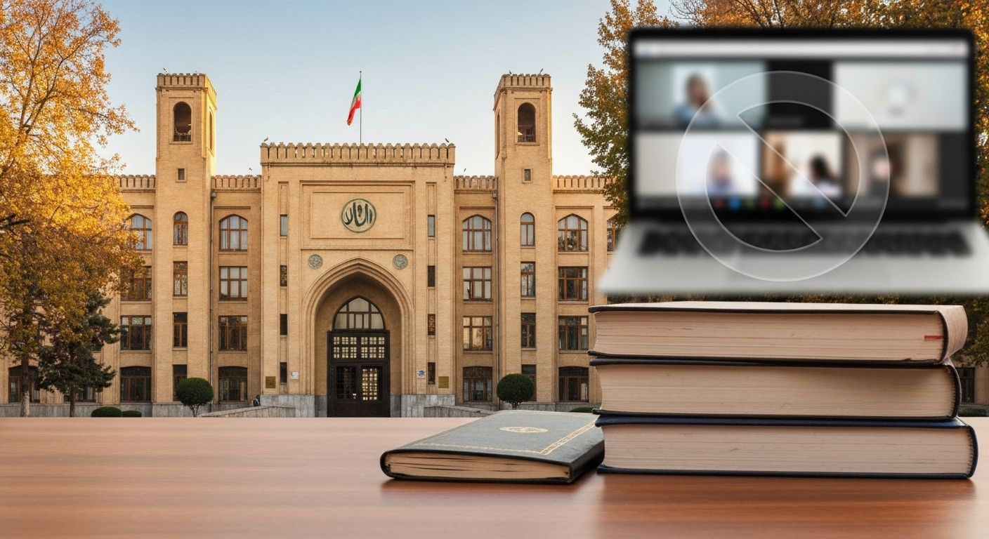 تصمیمات قاطع رئیس دانشگاه تهران: ممنوعیت کلاس مجازی و تعیین تکلیف دانشجویان سنواتی