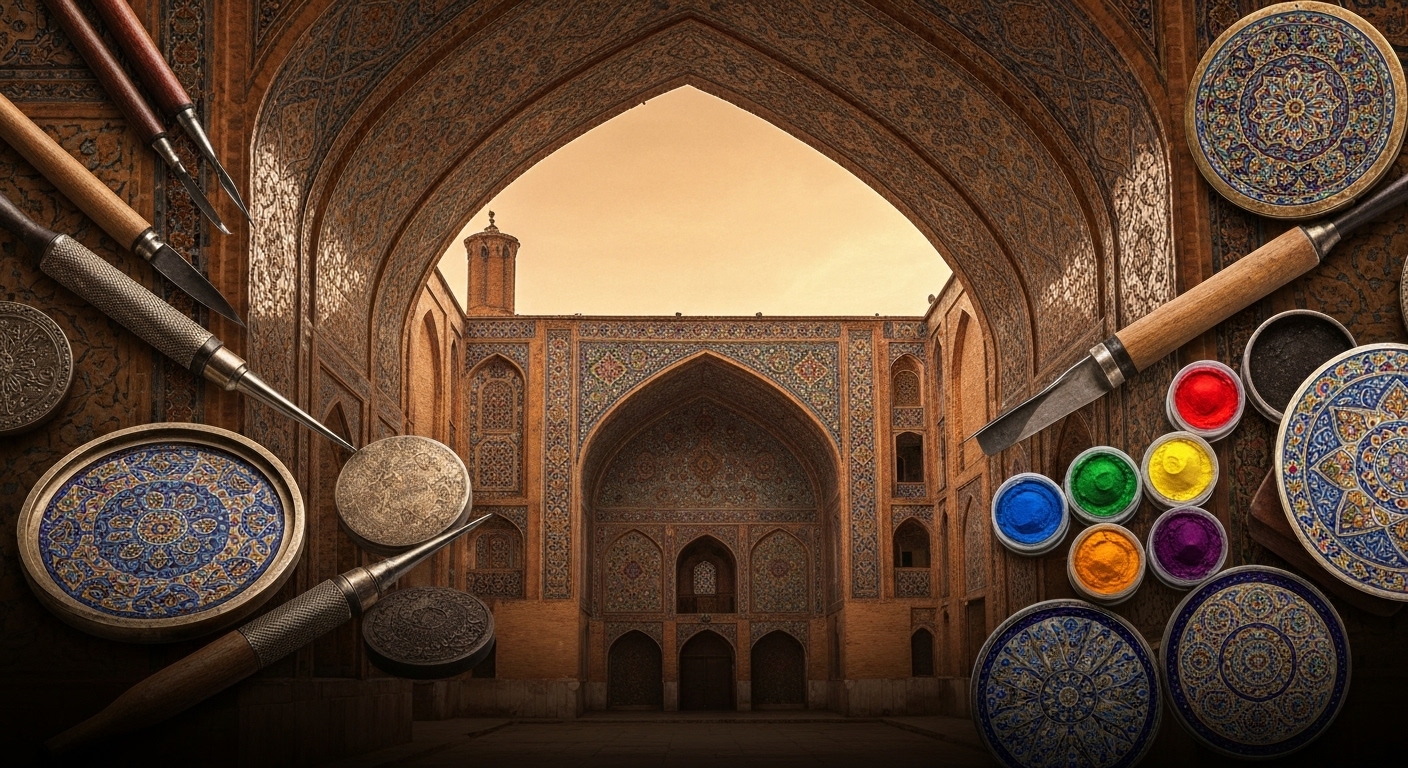 اصفهان؛ شهر جهانی صنایع دستی با نزدیک به ۲۰۰ رشته فعال هنری