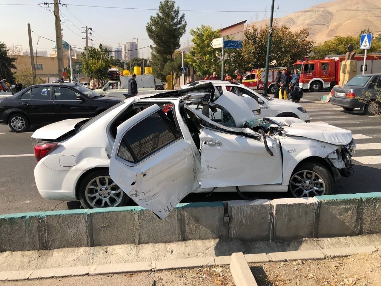تصویر مرتبط با آمار تلفات حوادث رانندگی