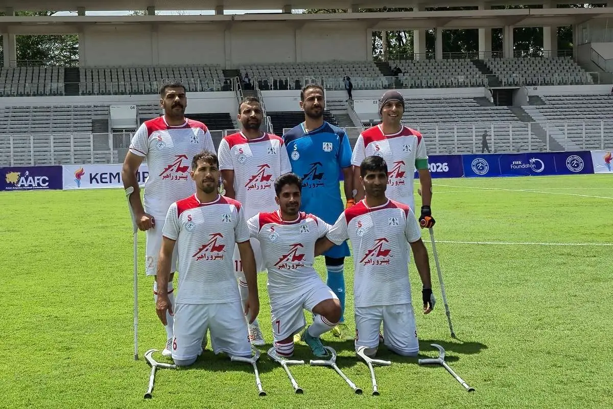 پیروزی مقتدرانه ۸ بر صفر تیم ملی فوتبال قطع عضو ایران مقابل سوریه