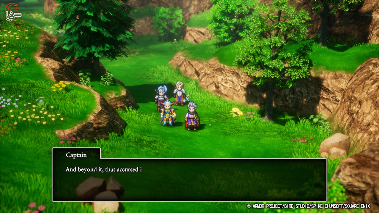 تصویری از محیط بازی Dragon Quest I & II HD-2D Remake