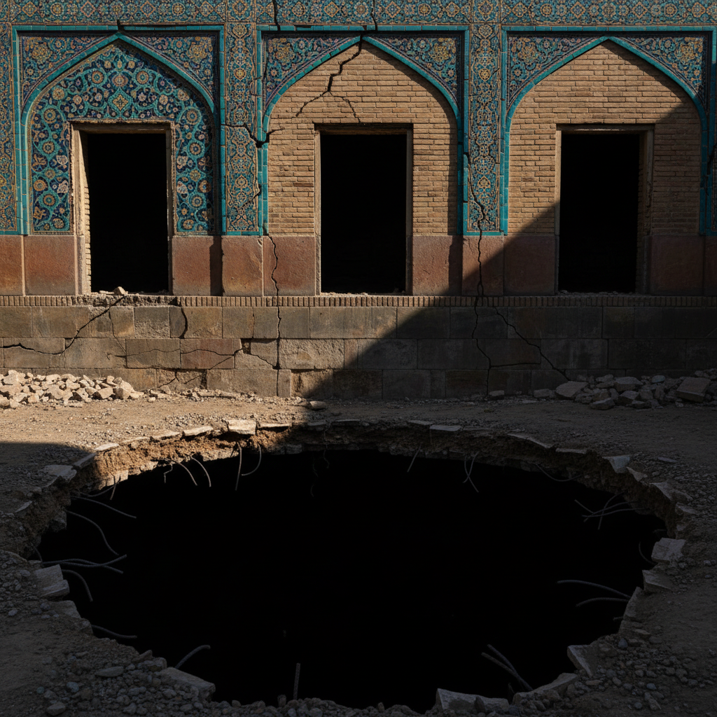 هشدار فرونشست در حریم کاخ گلستان؛ مجوز ساخت ۴ طبقه زیرزمین به عمق ۱۷ متر