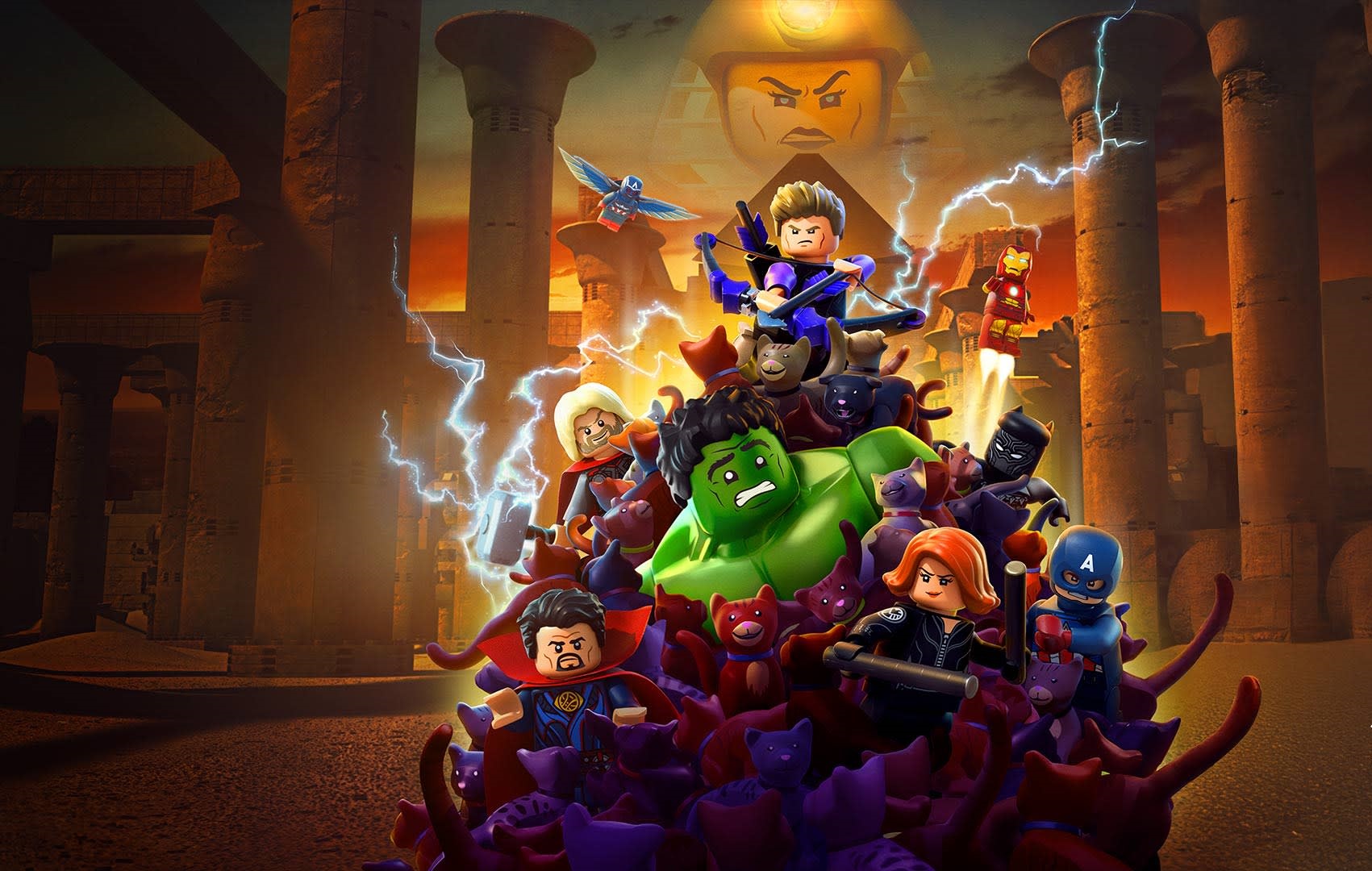 تصویری از انیمیشن LEGO Marvel Avengers: Strange Tails
