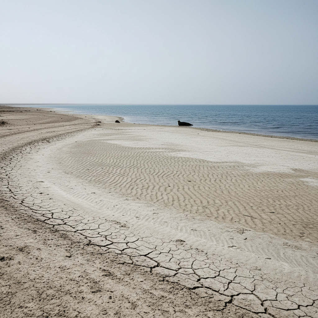 بحران بیسابقه خزر: کاهش ۲۵۰ سانتیمتری آب، تهدید تالابها و فراخوان همکاری منطقهای