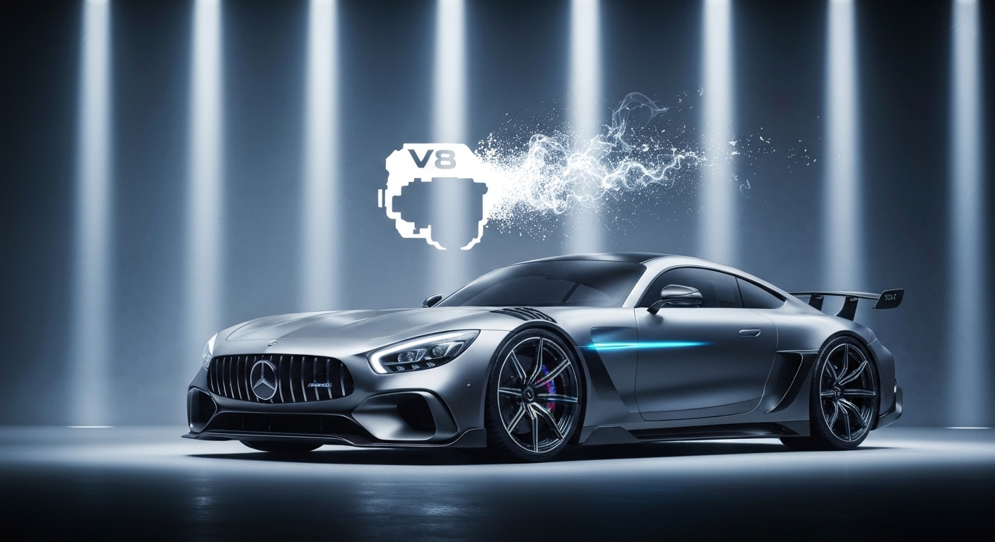 مرسدس-AMG کوپه GT برقی با قدرت ۱۳۴۱ اسب بخار رونمایی می‌شود؛ پایان V8 دست‌ساز