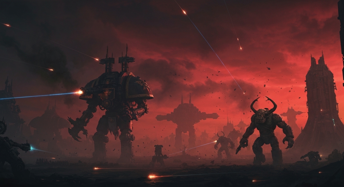 رونمایی رسمی از Total War: Warhammer 40,000؛ عرضه همزمان برای کنسول‌ها و PC