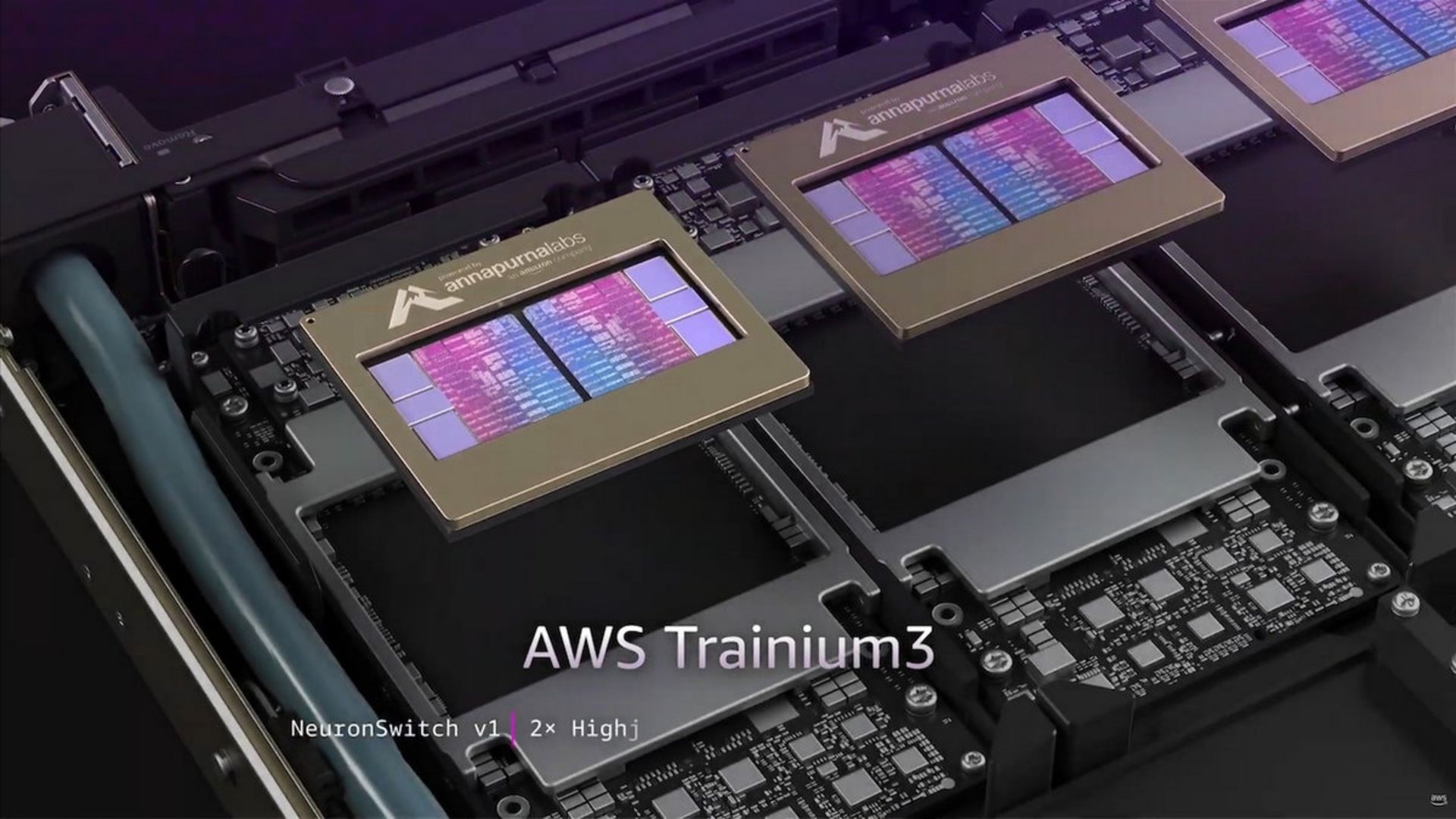 تراشه آموزش هوش مصنوعی آمازون Trainium 3
