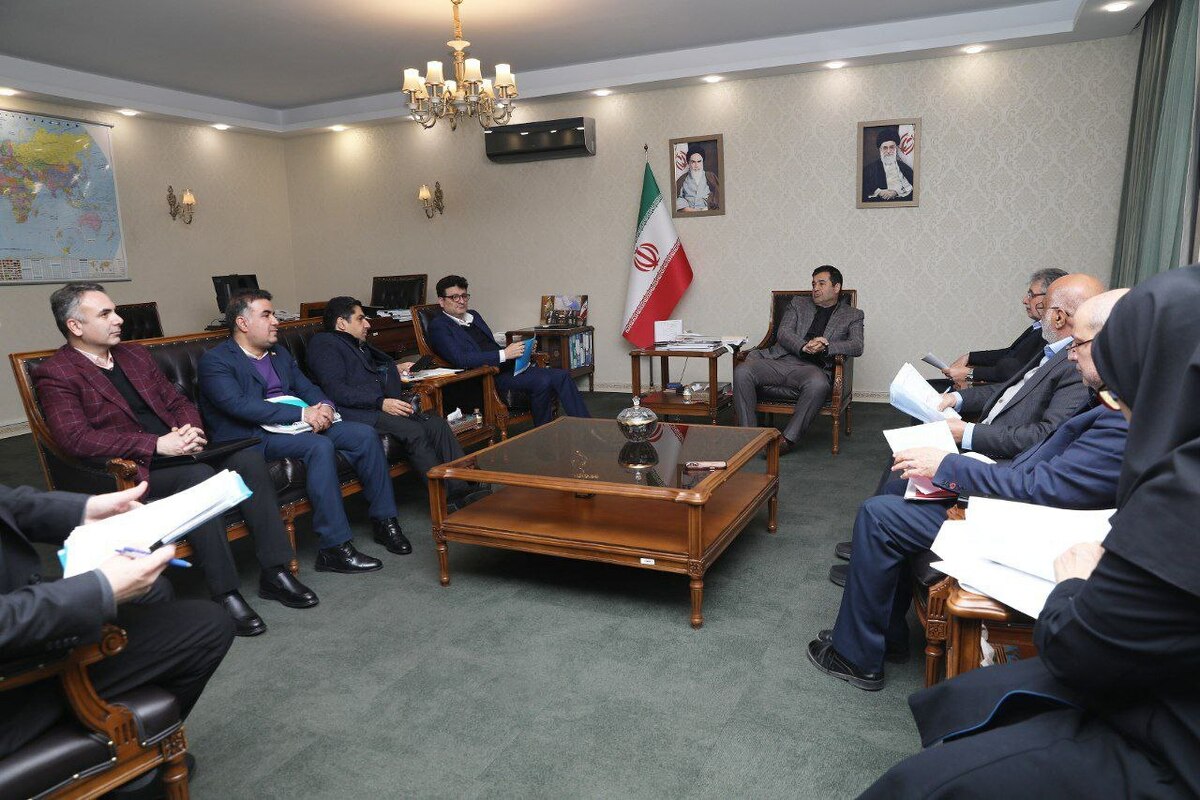 دیدار احمد دنیامالی و نمایندگان مجلس در وزارت ورزش