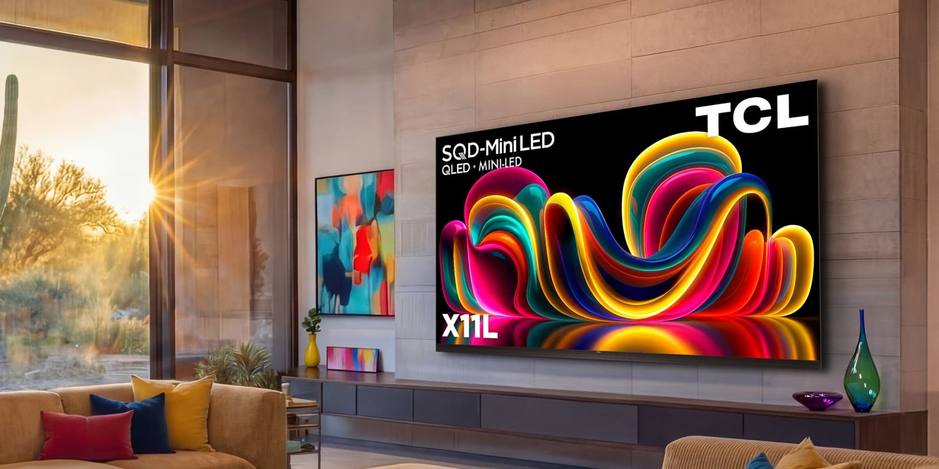 تلویزیون Mini LED X11L SQD از TCL