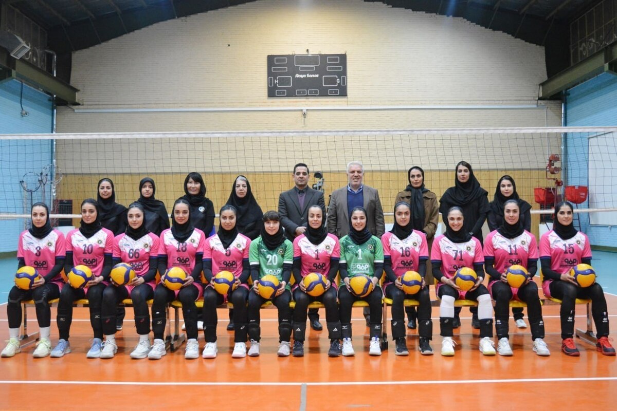 برنامه کامل لیگ والیبال زنان آسیای مرکزی با حضور فولاد مبارکه سپاهان
