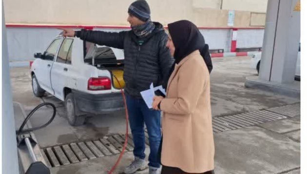 آزمون صحت‌سنجی ۷۲ نازل CNG در استان و لزوم نظارت شهروندان