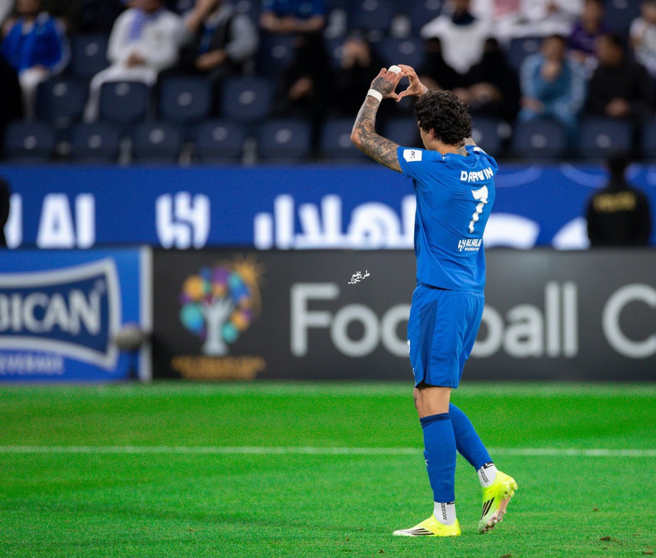 داروین نونیز پس از به ثمر رساندن گل دوم الهلال