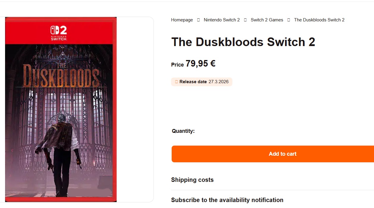 تصویری از بازی The Duskbloods