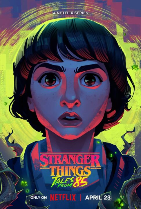 پوستر شخصیتهای Stranger Things: Tales From ’۸۵