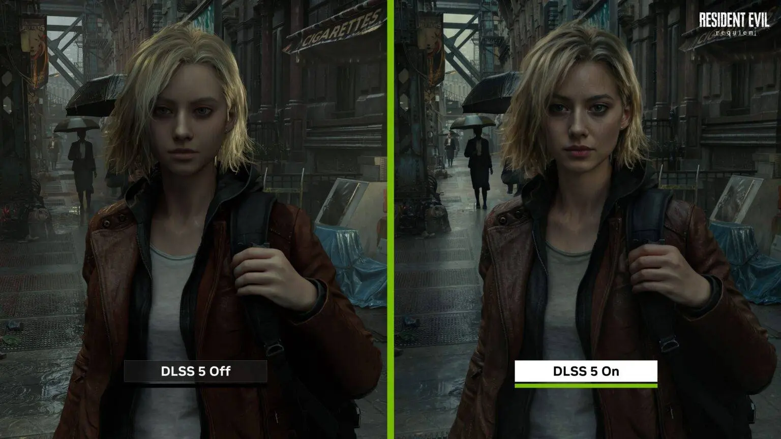 تصویر گریس اشکرافت از Resident Evil 9 با DLSS 5