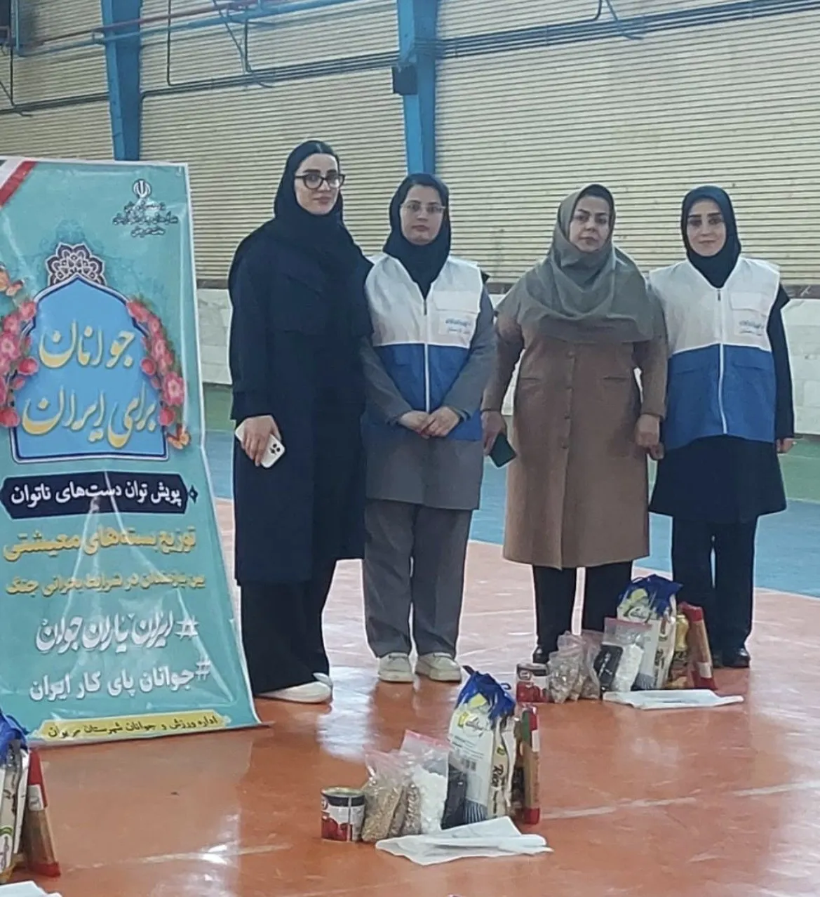 نسیبه شهبازی، قهرمان المپیک ناشنوایان، به پویش «توان دست‌های ناتوان» پیوست