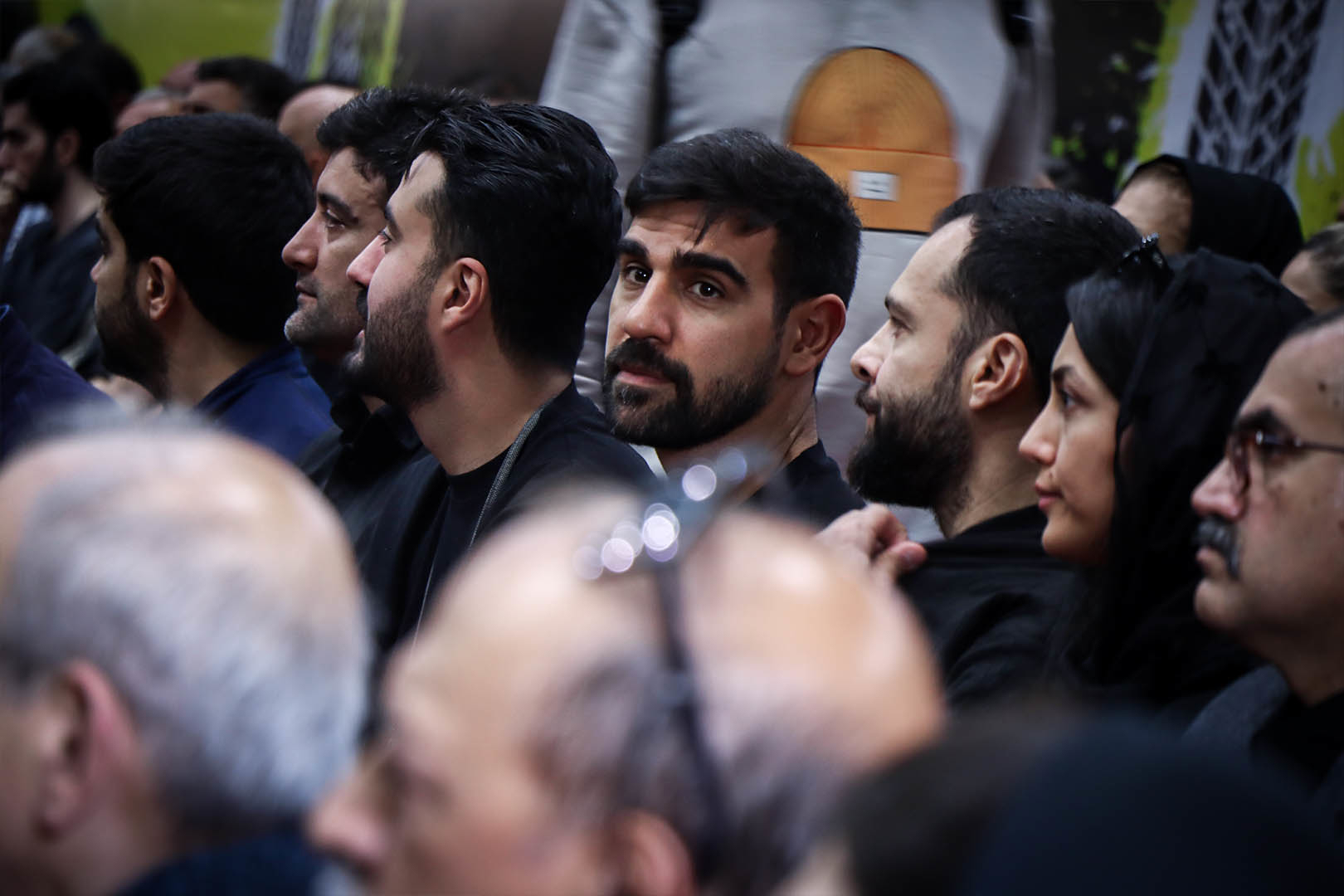 حامد حدادی و ارسلان کاظمی در مراسم