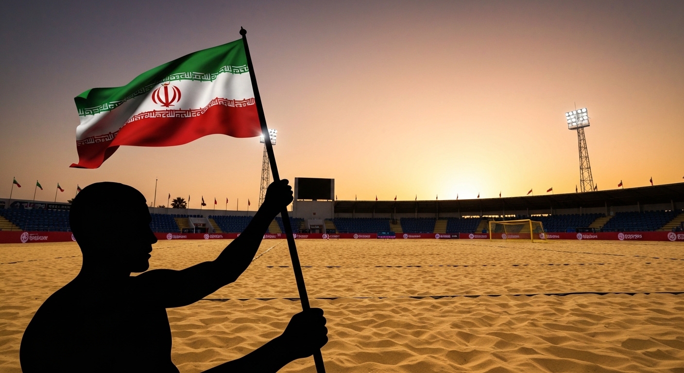 حسن عجمی، پرچمدار کاروان ایران در اختتامیه بازیهای آسیایی ساحلی ۲۰۲۶