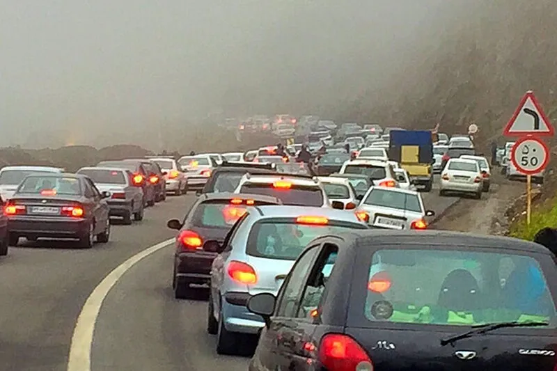 اعمال محدودیت‌های ترافیکی در محور چالوس و آزادراه تهران ـ شمال