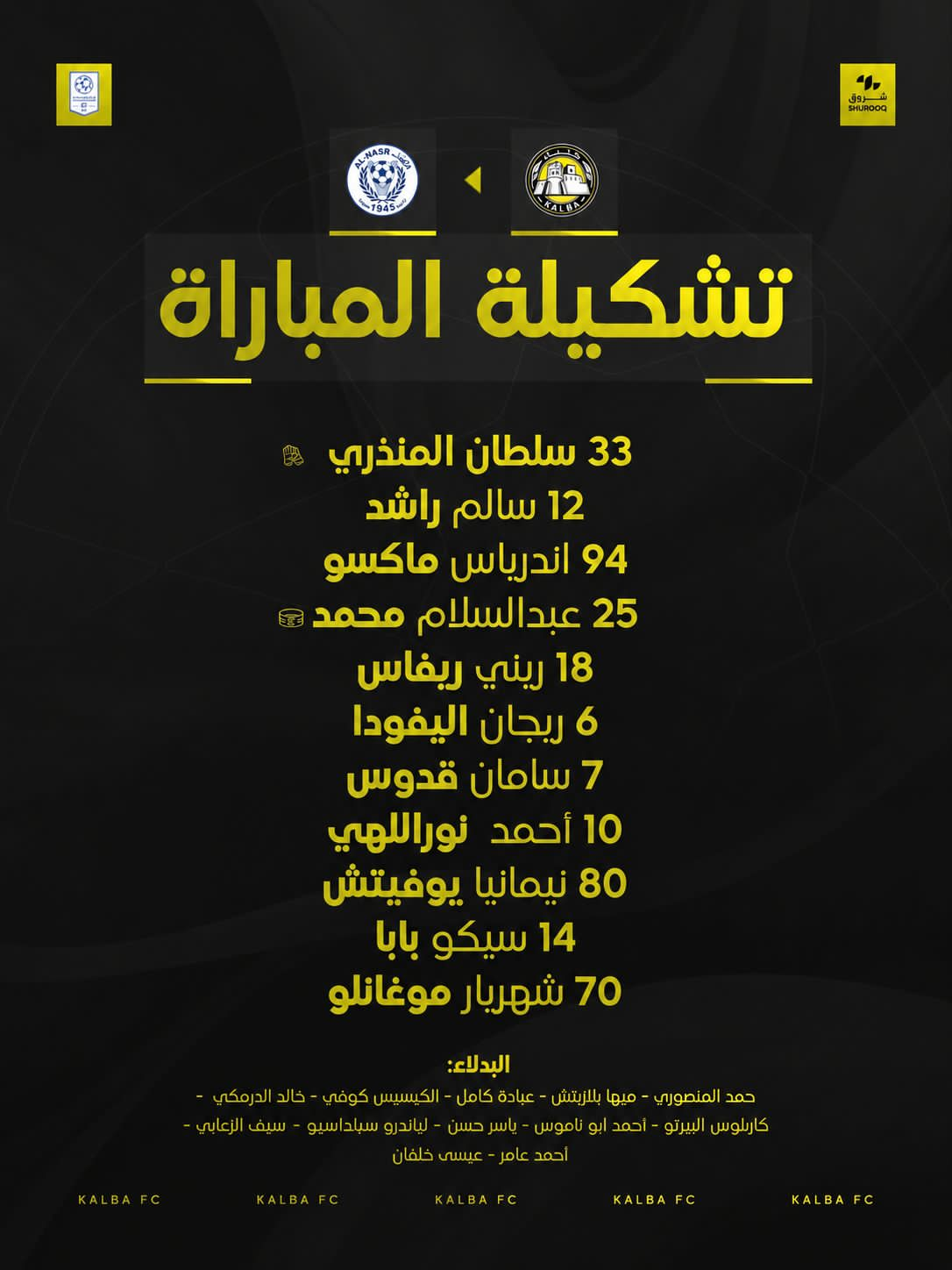 تیم فوتبال کلباء در لیگ برتر امارات