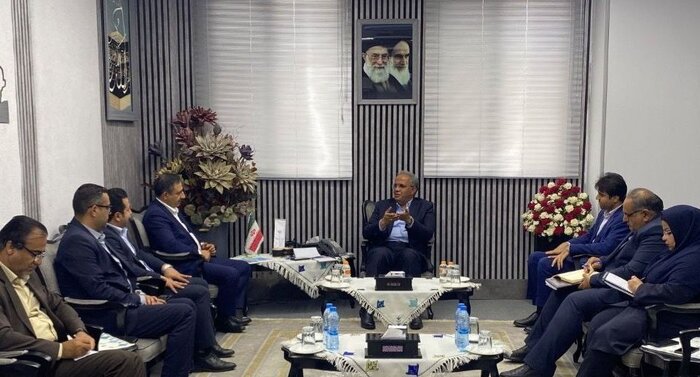 دیدار علی کرمی، مدیرعامل شرکت پرسی گاز کشور با استاندار سیستان و بلوچستان