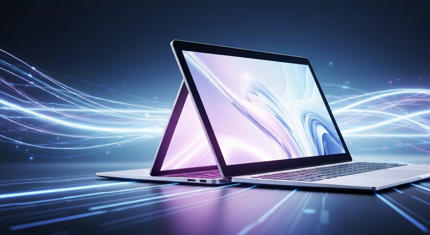 لنوو IdeaPad 5 2-in-1 14Q8Y11: لپتاپی با شارژدهی ۳۳ ساعته و قابلیت تبلتشدن