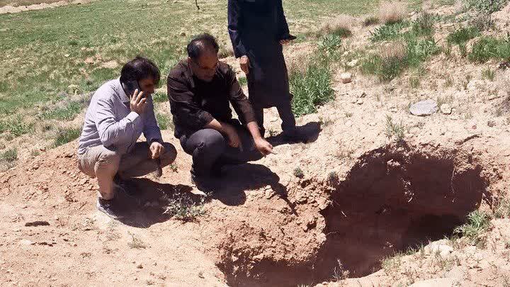 تصویر گور مقبره اشکانی-ساسانی