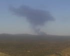 سقوط بمب‌افکن B-52 در پایگاه هوایی ادواردز کالیفرنیا